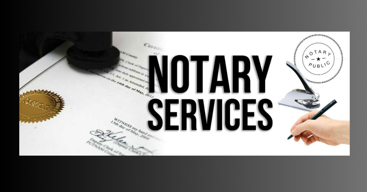 Notary services
