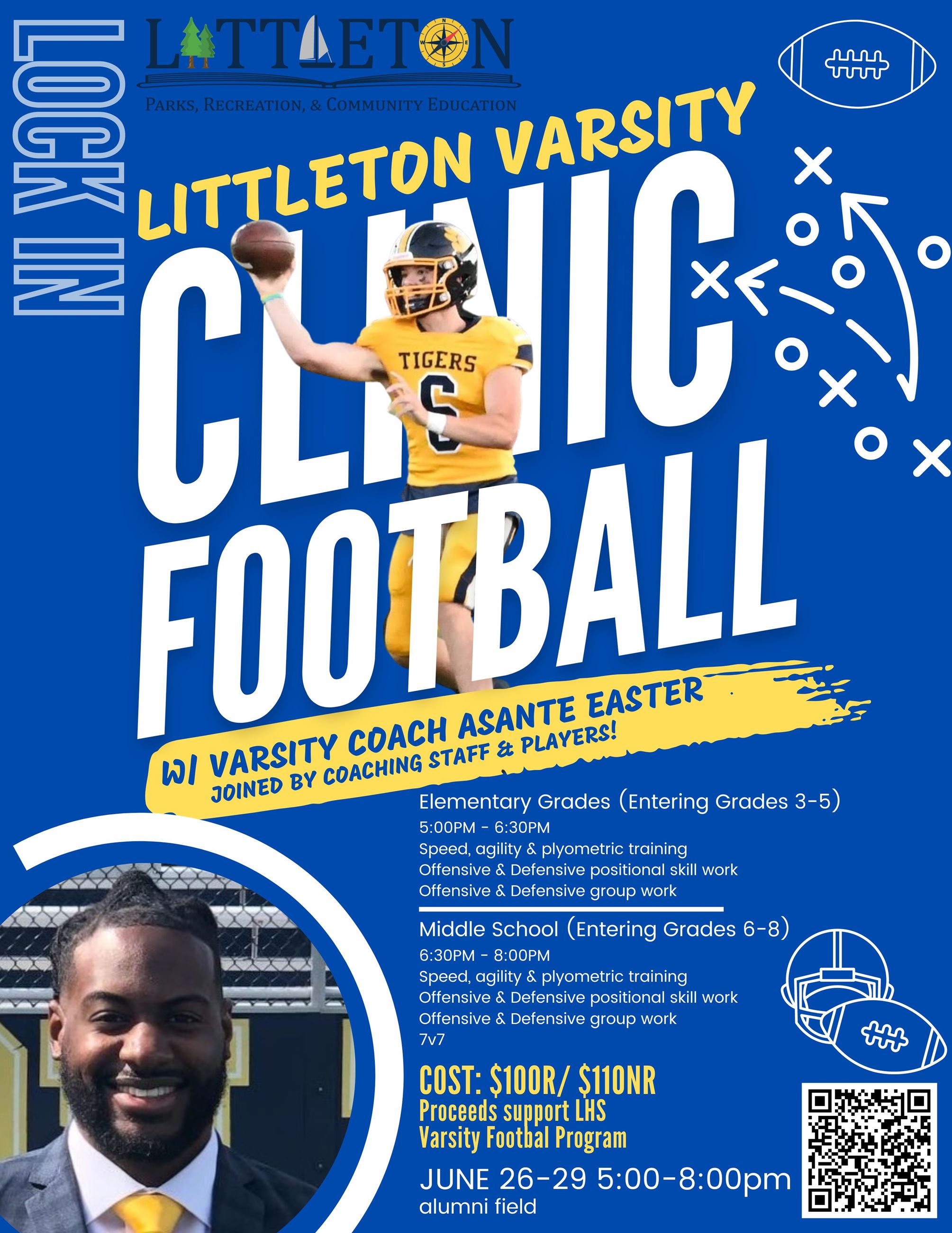 LHS Football Clinic 2023 2