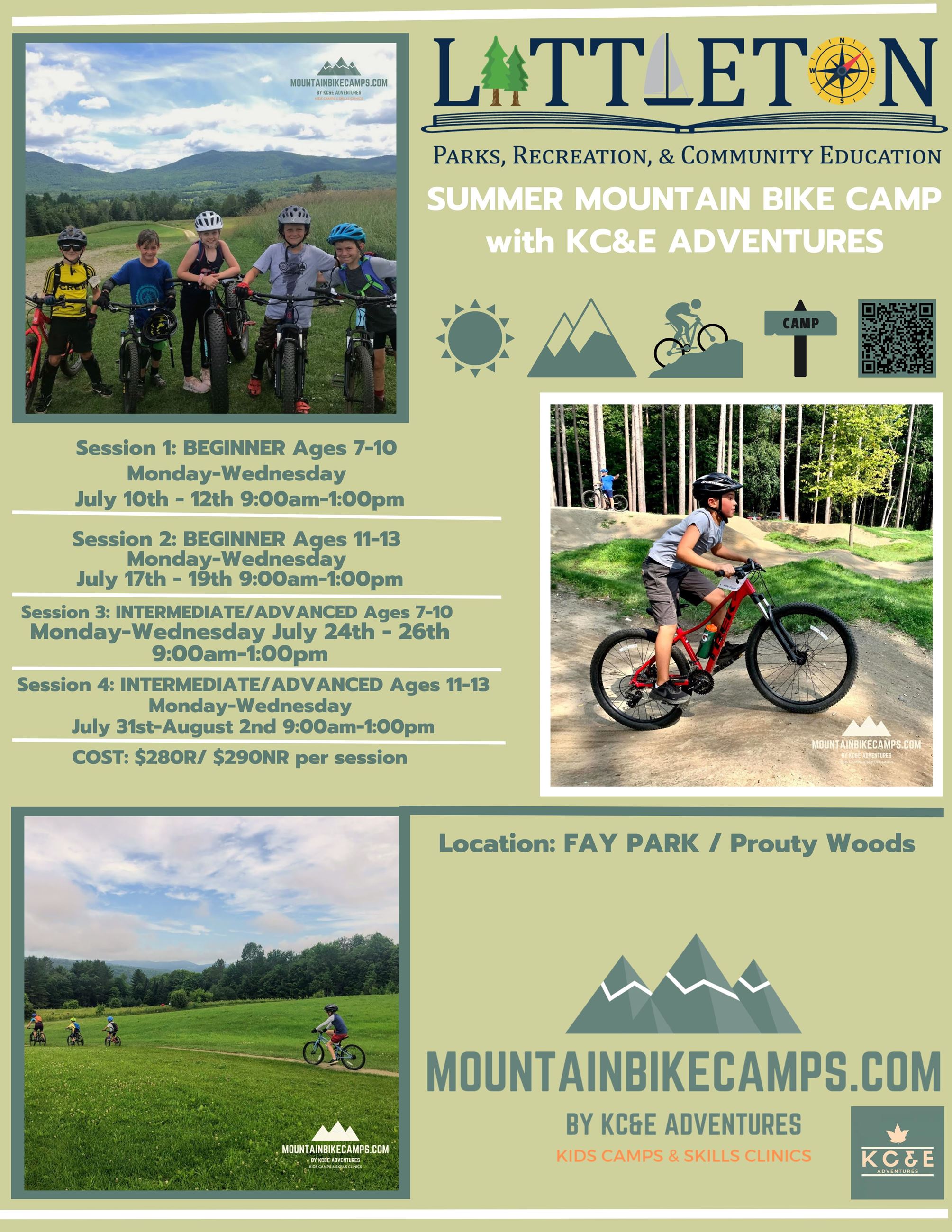 MOUNTAIN  BIKE CAMP 2