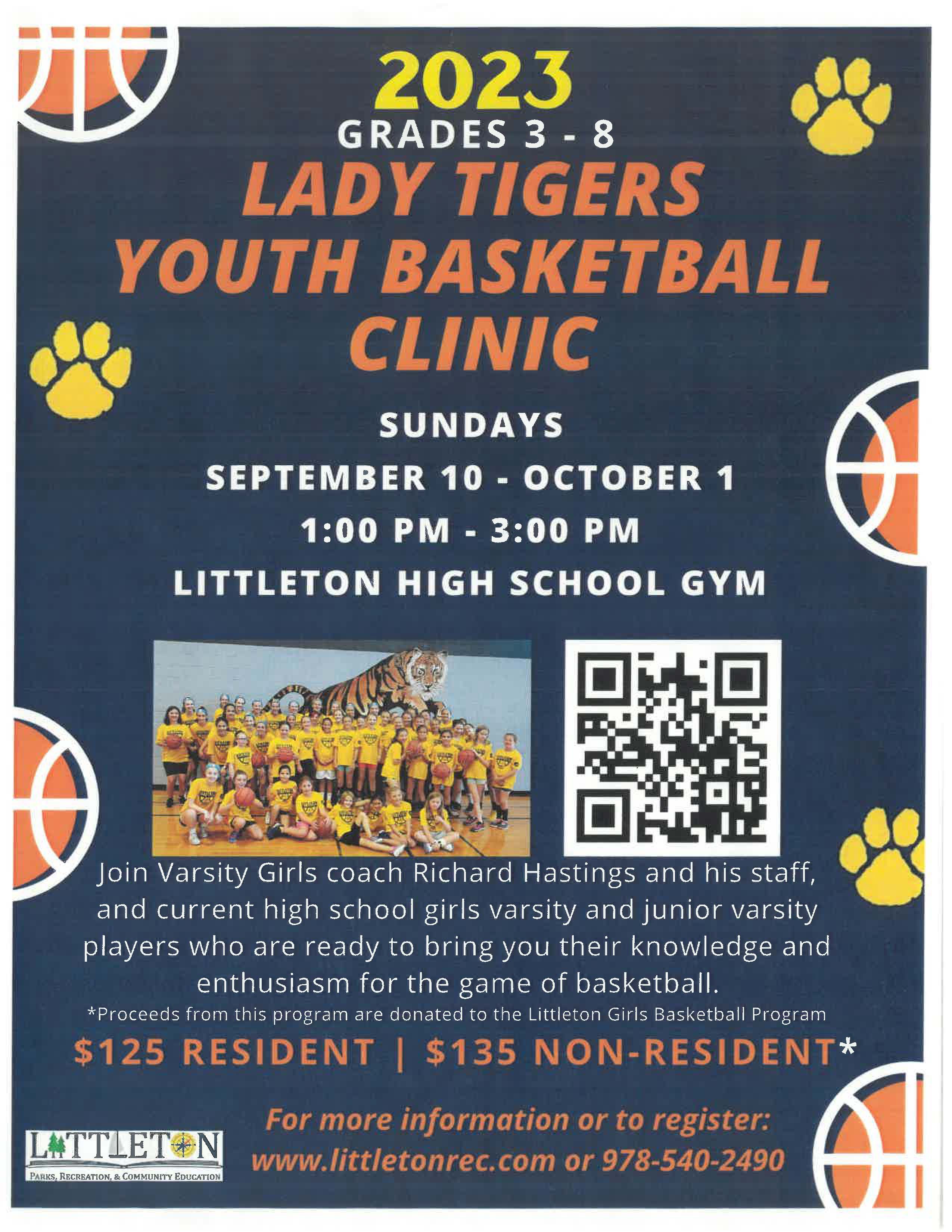 Lady Tigers Youth Basketball 2023