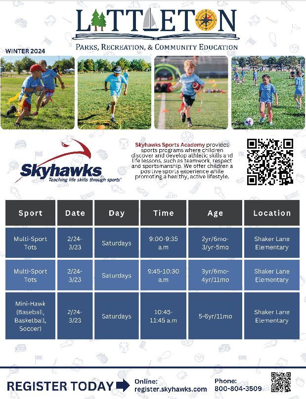 Skyhawks 2024 Summer Camps