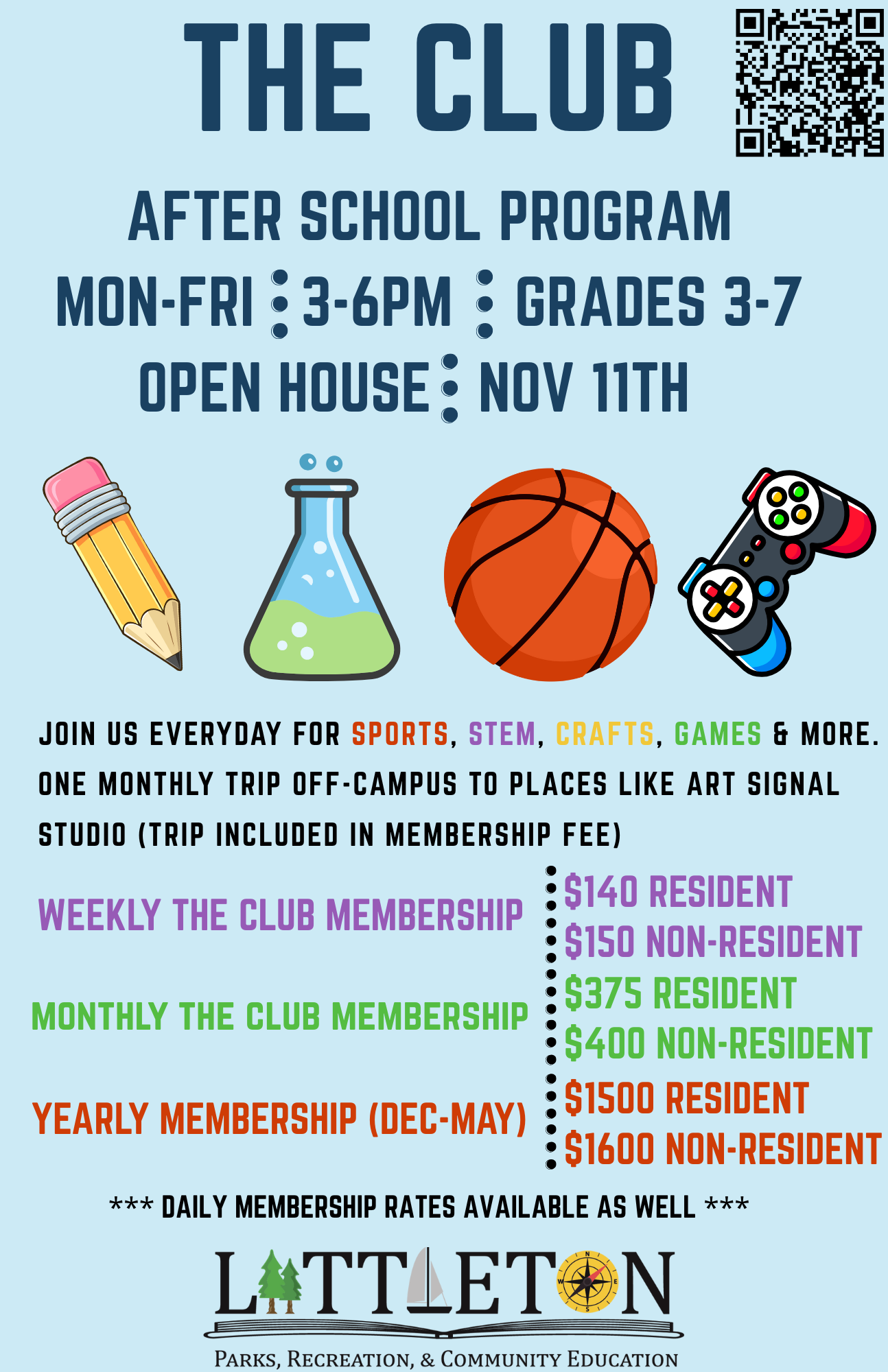 THE CLUB - Afterschool Program