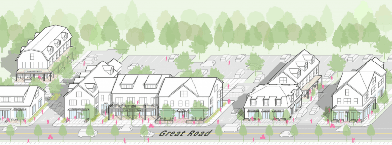 Village Common Illustration