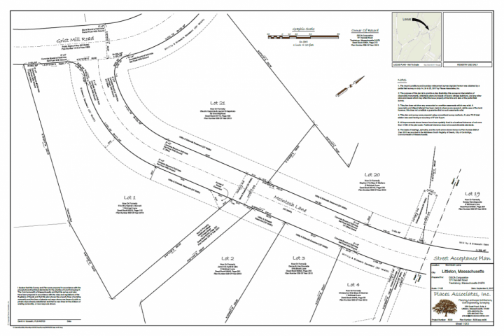 Article 16 - Board of Selectmen-Planning Board - Road Acceptance - McIntosh Lane - Map 1