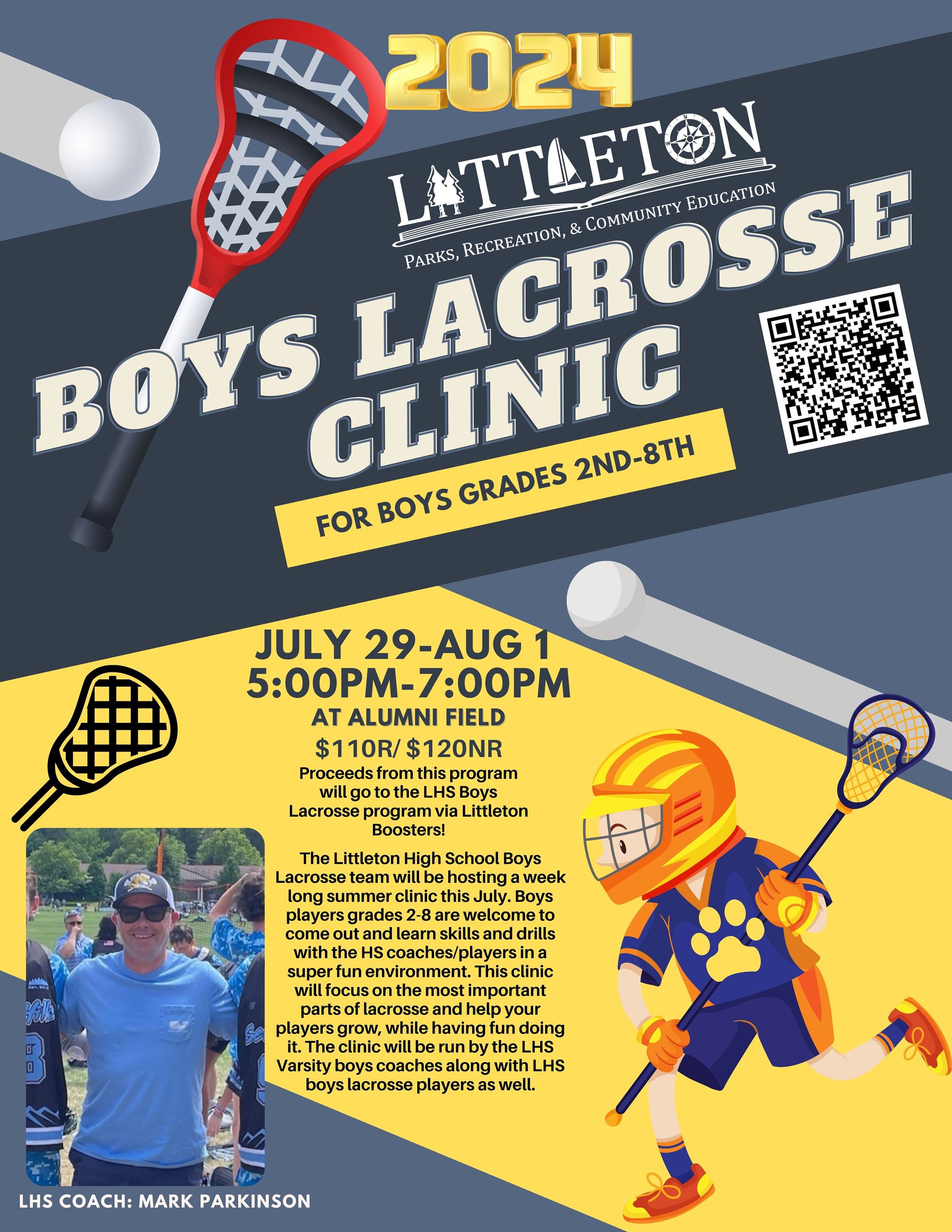 Boys Lacrosse Clinic 2024